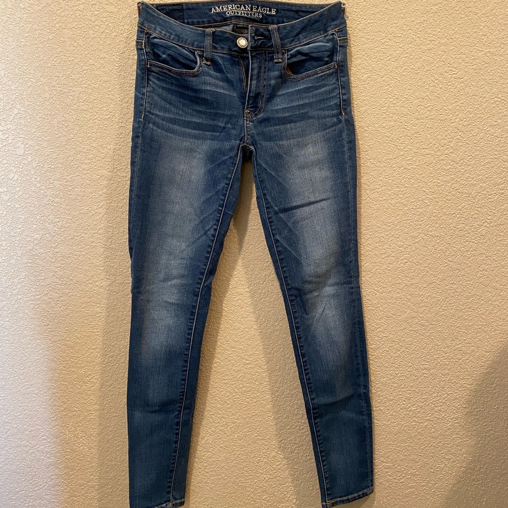 American Eagle Blue Jeans (jeggings)